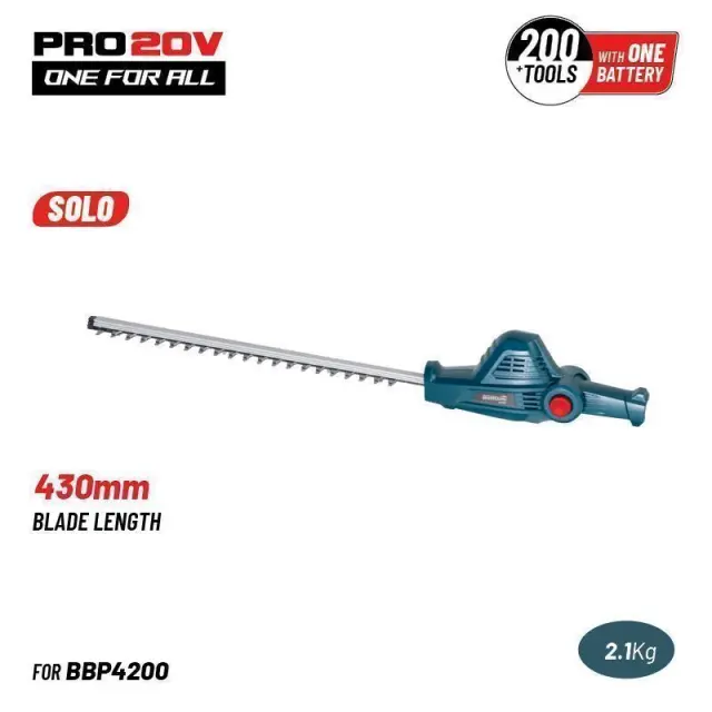 Bormann Pro BBP4202 - Κεφαλή Ψαλιδιού Μπορντούρας για Κονταροπρίονο 20V για BBP4200 (083290)