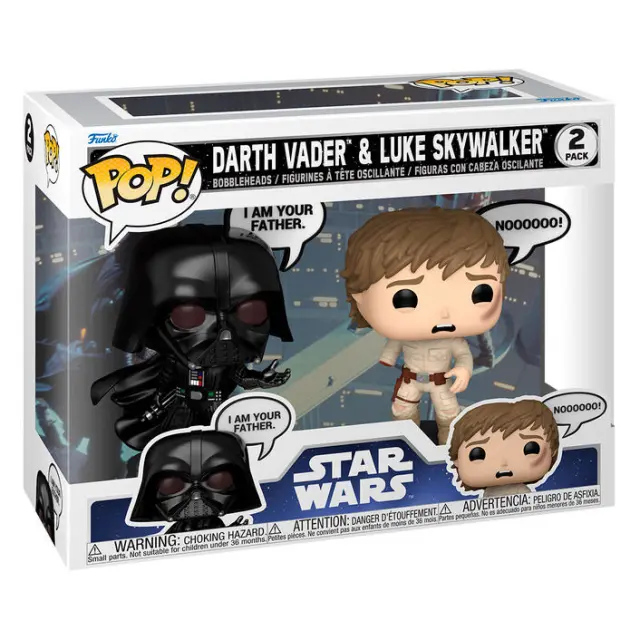 Φιγούρα Funko POP! Star Wars: Darth Vader + Luke Skywalker (I Am Your Father) Vinyl Figures 2-Pack 2
