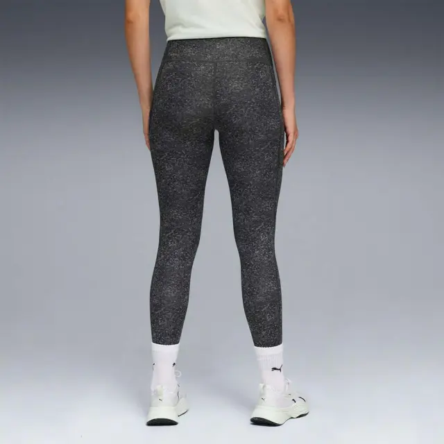 Puma Women's TAD Essential Pebble Allover Print 7/8 High Waist Tight Ανθρακί 528034-92 (Puma) 2