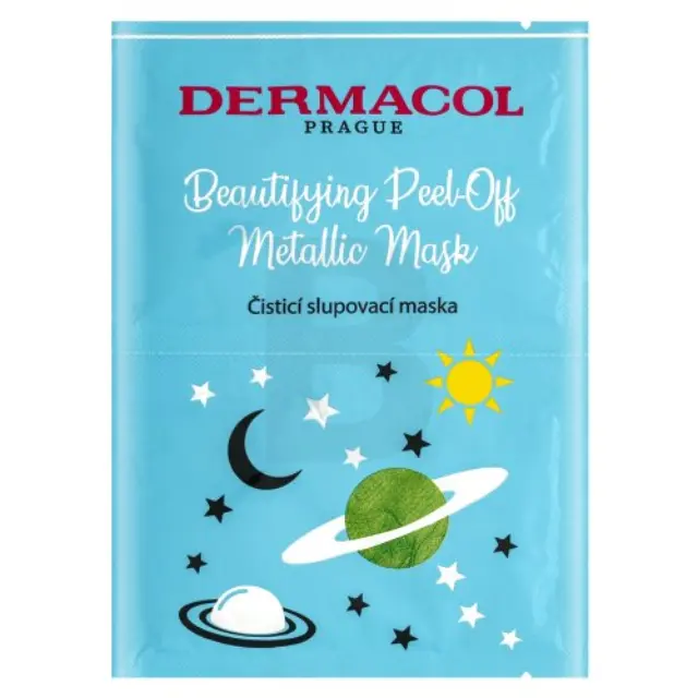 Dermacol cleansing mask Beautifying Peel-Off Metalic Mask 15 ml