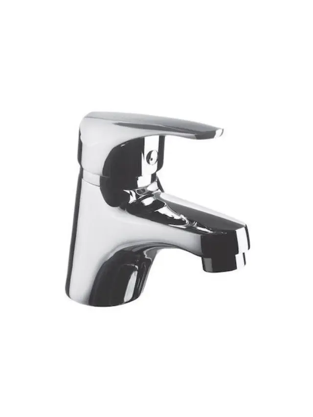 Wtsgroup Zipponi Kristal Μπαταρία Νιπτήρα Αναμεικτική Χρωμέ KR303CR21KZ 2