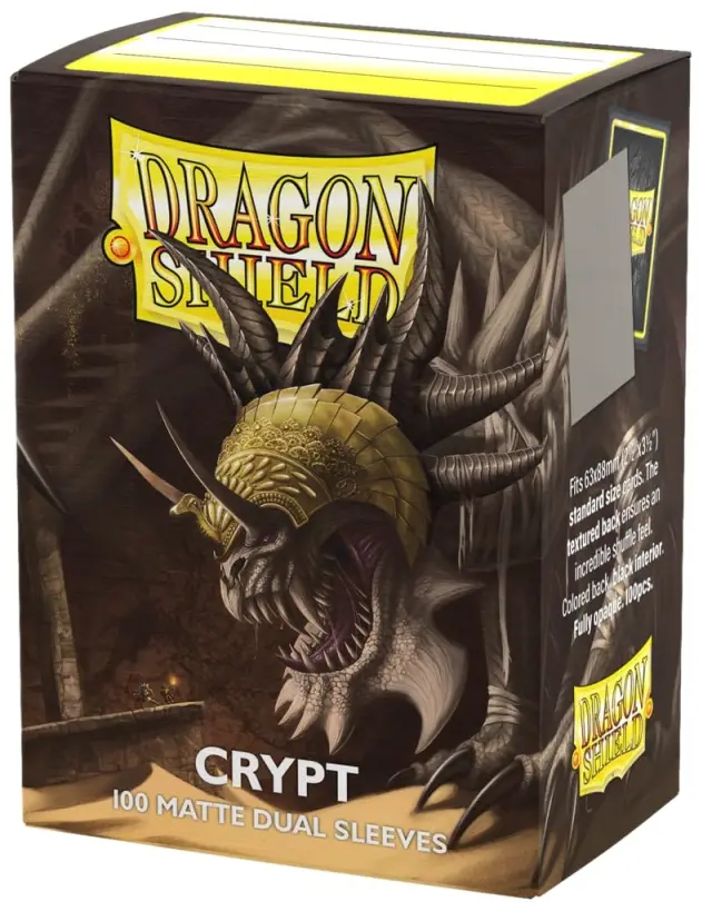 Dragon Shield Standard Matte Dual Sleeves - Crypt (100 Sleeves)