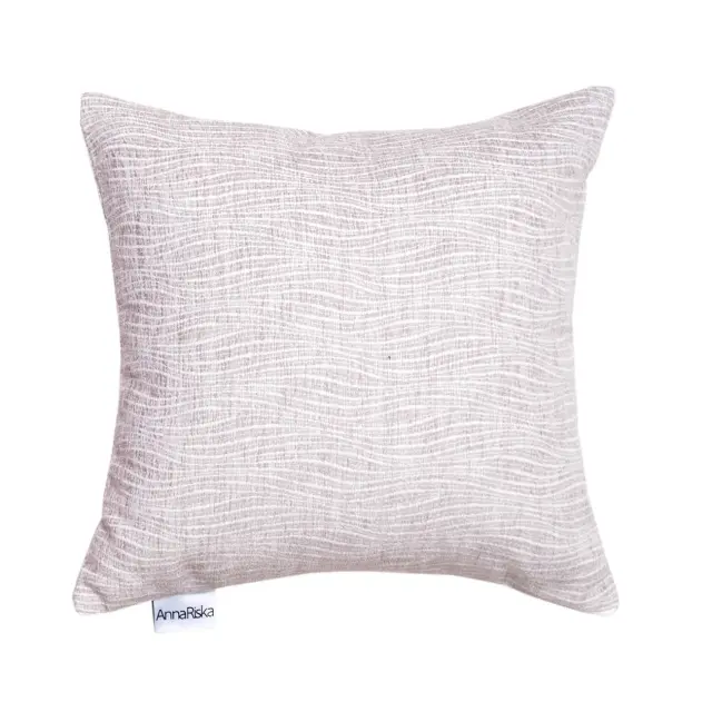 Διακοσμητικό Μαξιλάρι 42x42 Με Γέμιση Anna Riska 1449 100% Chenille- Grey