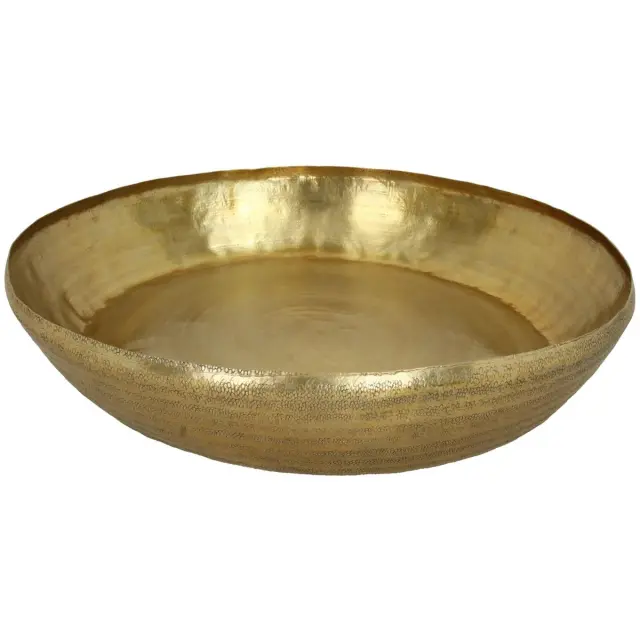 Δίσκος Χρυσό Μέταλλο 57x57x8cm 2