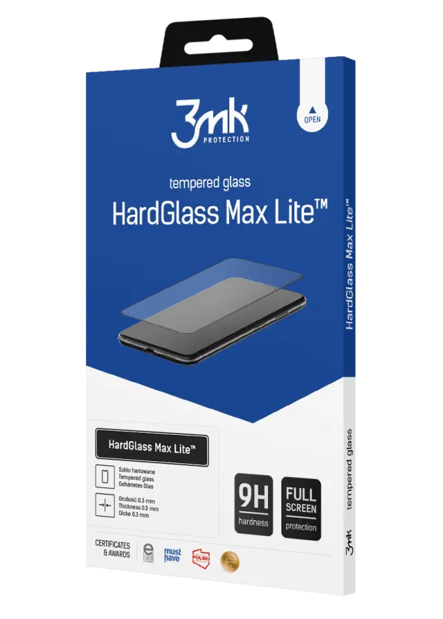 3MK HardGlass Max Lite Xiaomi 12T Pro black
