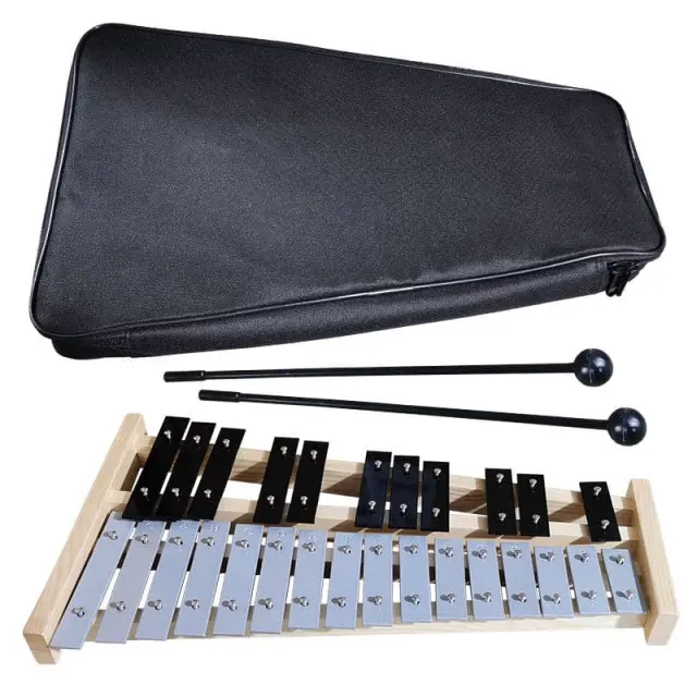 V-TONE DC 27 SET bells glockenspiel xylophone for children with cover