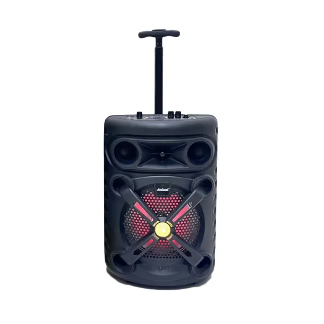 Andowl Φορητό Ηχείο Bluetooth 2000W σε Μαύρο Χρώμα Q-838