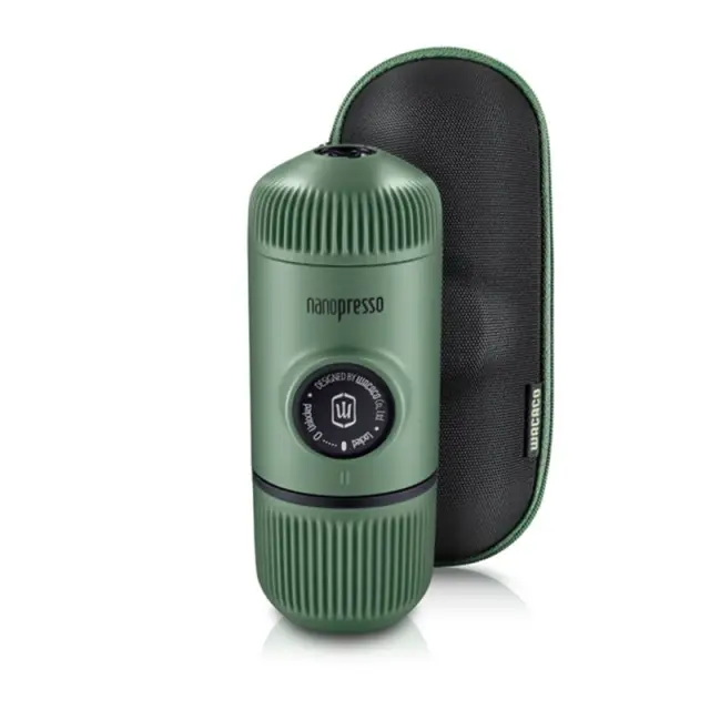 Wacaco Nanopresso GR Green Φορητή Μηχανή Espresso με Θήκη Green