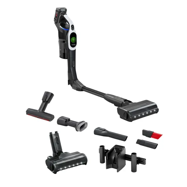 Bosch Unlimited 10 Επαναφορτιζόμενη Σκούπα 2 σε 1 Stick & Χειρός 18V Λευκή