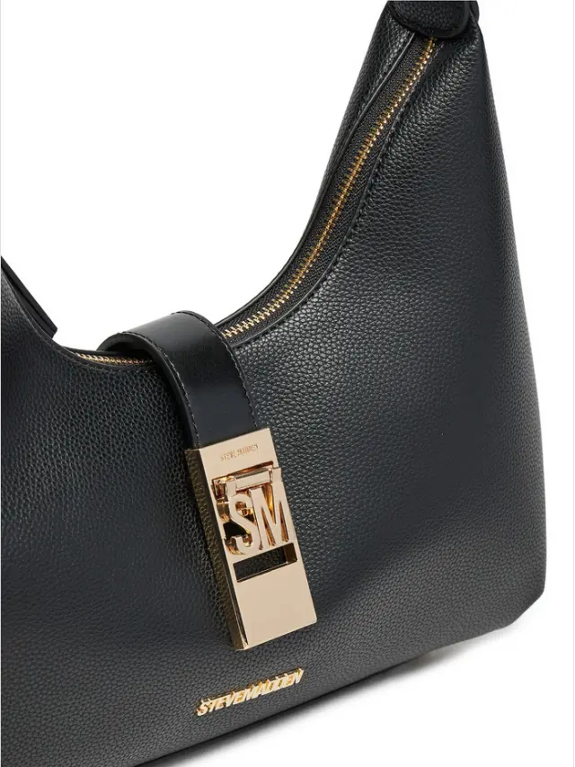 Γυναικεία Τσάντα Ώμου Steve Madden Bovie 13001510-BLK Μαύρη Μαύρο - One Size 2