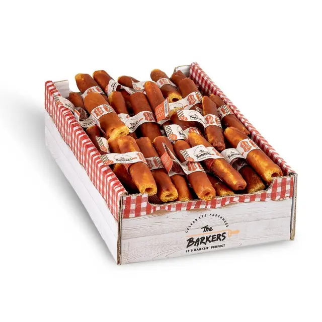 The Barkers Crispy Chicken Rice Tubes 12cm