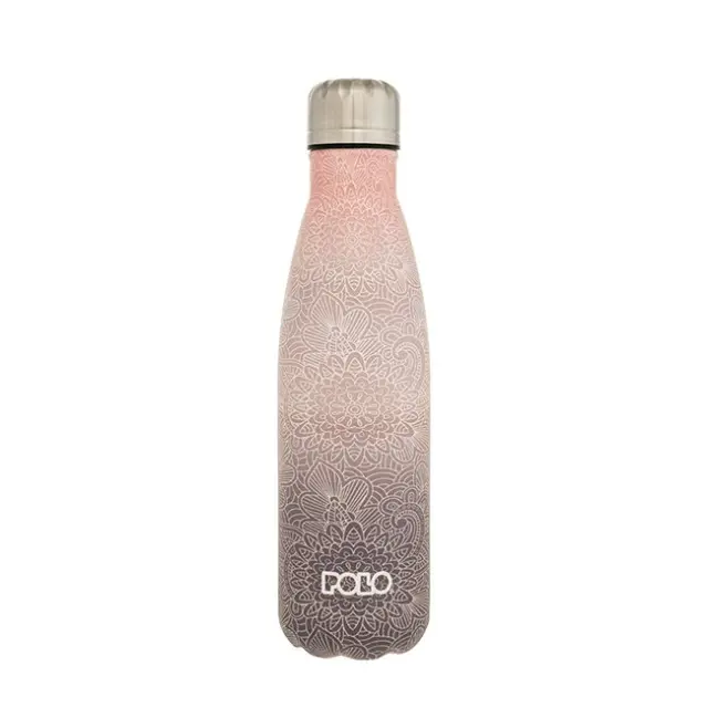Polo Θερμός Stainless Steel 500ml Μπλε/Ροζ (949004-8412)
