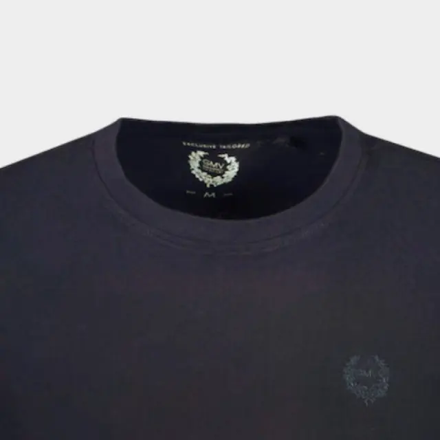 T-Shirt Gian Marco Venturi AU01408G Μαύρο - XL 3