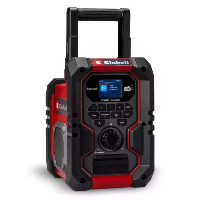Einhell 3407995 - Ράδιο μπαταρίας TE-CR 18 Li DAB+/FM/BT - Solo