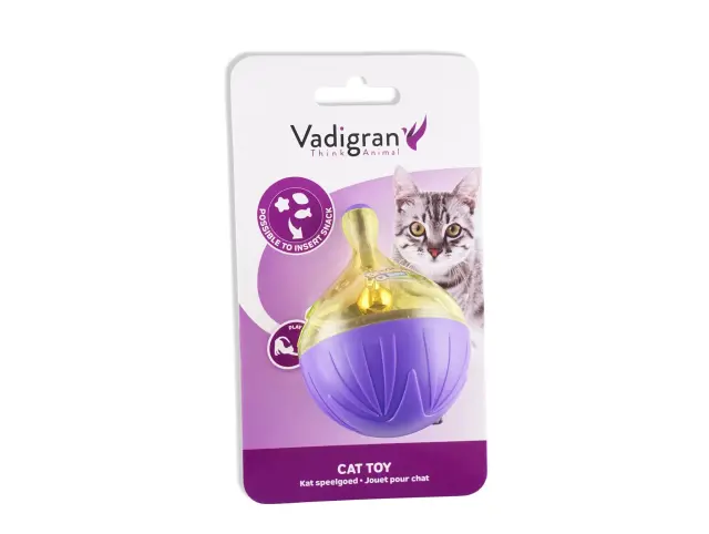 Vadigran Παιχνίδι Γάτας Μπαλάκι για Λιχουδιές 8.5cm 2