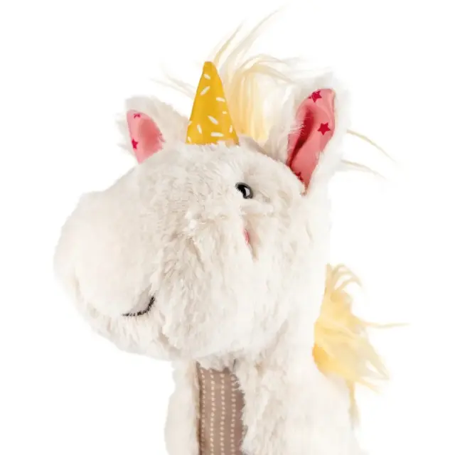 Sigikid Sweety Patchwork Λούτρινο Μονόκερος 28εκ. 2