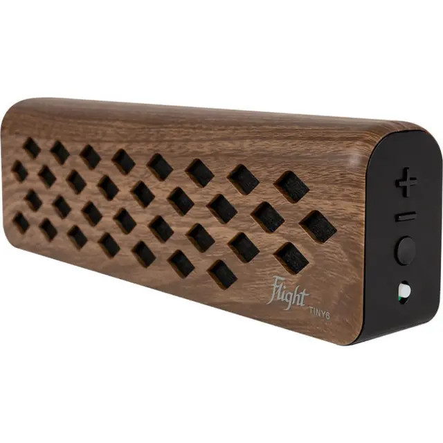 Flight Tiny6 Bluetooth Φορητός Mini Ακουστικός Ενισχυτής Walnut 6W