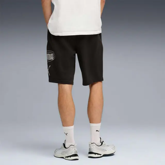 Puma Men's Essentials Logo Lab Story 1 10inch Shorts Μαύρο 692460-01 (Puma) 2
