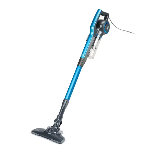 Black + Decker Upright Cyclonic Ηλεκτρική Σκούπα Stick 2 σε 1 BXVMS600E Blue