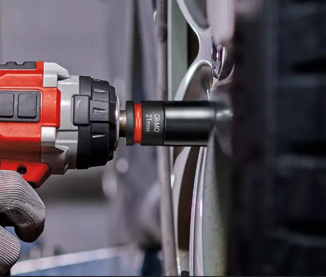 Einhell 49109263 - M-CASE, Σετ 3 τεμαχίων καρυδάκια αυτοκινήτου με κρουστικό μηχανισμό 2