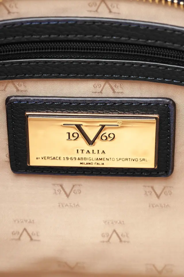19v69 italia γυναικεια τσαντα ωμου VI20AI0023 - μαυρο 3