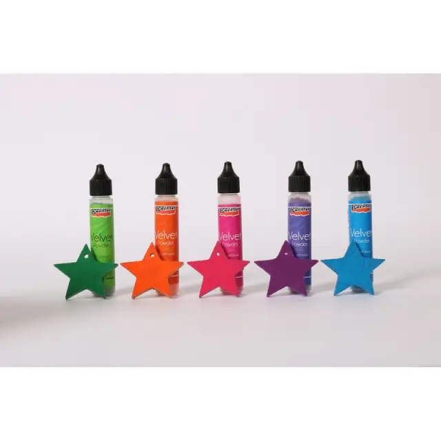 Velvet powder 4gr Pentart, Orange 3