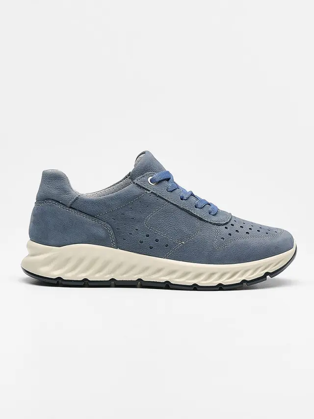 Imac Sneakers Γυναικείο δέρμα Nubuck Μπλέ IMA/557160 AVIO 3