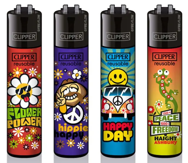 Clipper Αναπτήρας Μεγάλος - Hippie #15