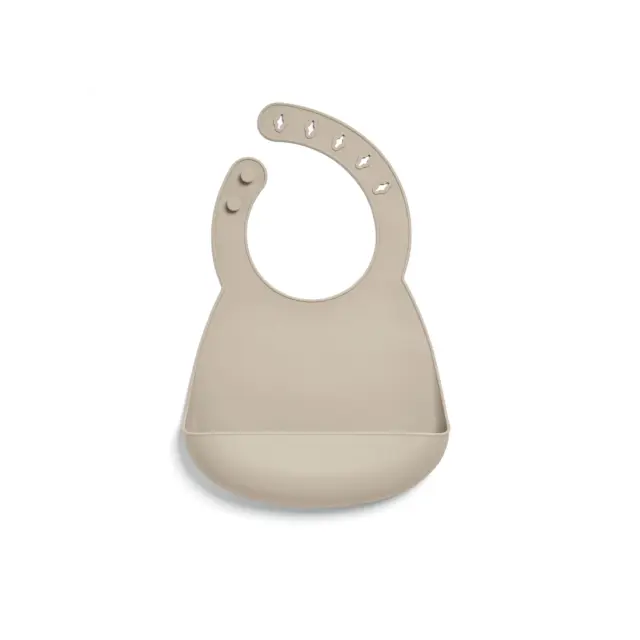 Σετ Σαλιάρες Σιλικόνης 2 Τεμαχίων Mamas & Papas Neutral Speckle 24280133 3