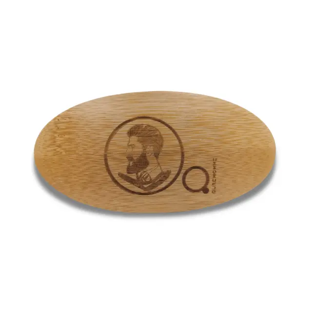 Boar Bristle Beard Brush by MrQ - Βούρτσα Περιποίησης Γενειάδας από Μπαμπού και Τρίχες Αγριογούρουνου ��