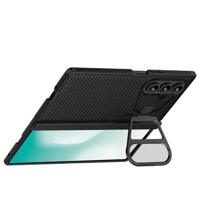 Nillkin CamShield Prop (Transparent Lens) Case for Samsung Galaxy Z Fold 7 Black 3