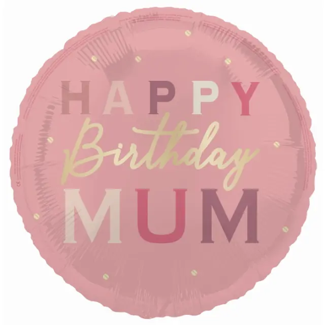 Μπαλόνι Φοιλ 18 Happy Birthday Mum / 45 εκ
