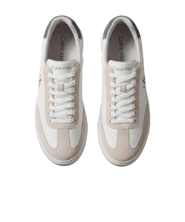 Calvin Klein - Ανδρικά Sneakers Low Prof Cupsole Wt Ny-Su HM0HM02202-0F9 Λευκό 3