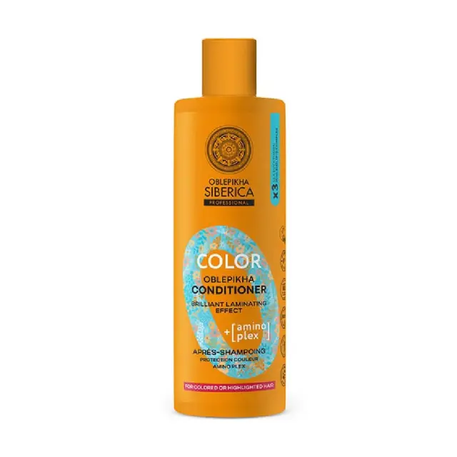 Natura Siberica Oblepikha Color Conditioner, Μαλακτικό Μαλλιών Εντατικής Ενυδάτωσης για Βαμμένα Μαλλια ή με Ανταύγειες 400ml