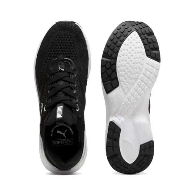 Puma Softride Mayve (310160-01) - Λευκό-Μαύρο 3