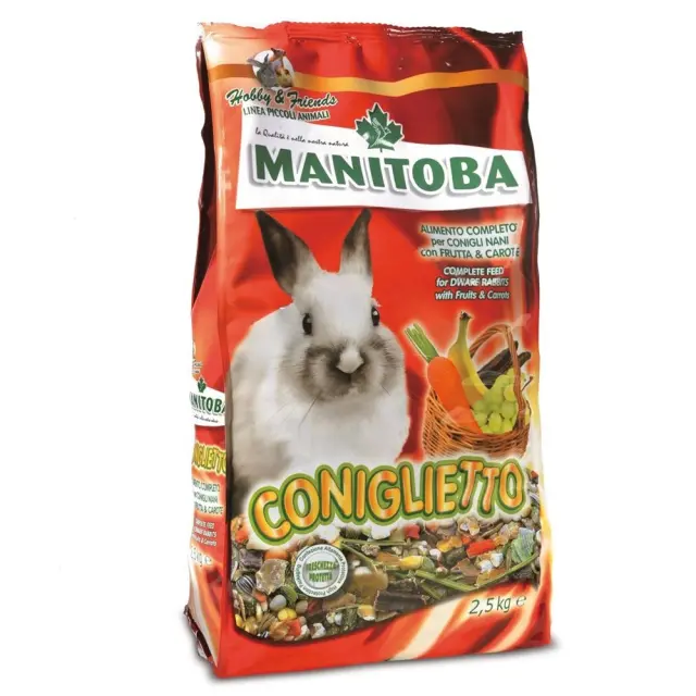 Manitoba Coniglietto Τροφή για Κουνέλια Μίνι 1kg