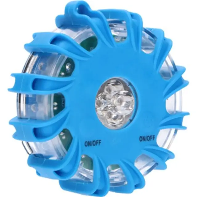 Safety Light - 2W IP67 3x AAA - Blue