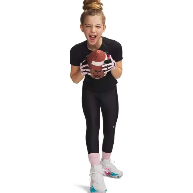 Under Armour Girl's HeatGear Legging Tight Μαύρο 6009975-001 (Under Armour) 3