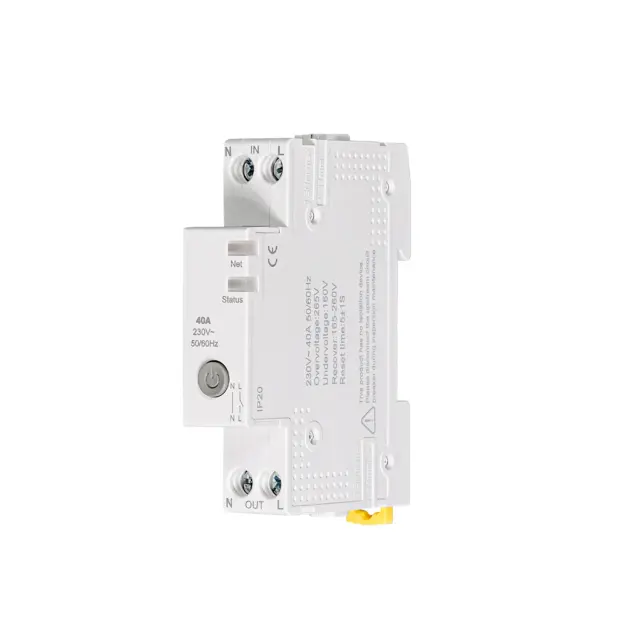 WIFI ΔΙΑΚΟΠΤΗΣ ΚΥΚΛΩΜΑΤΟΣ 1p 6-40A+ΜΕΤΡΗΤΗΣ ΕΝΕΡΓΕΙΑΣ N+L / WIFICB40A