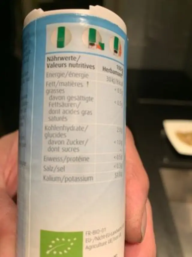 A.VOGEL Herbamare Diet Υποκατάστατο Αλατιού με Πολύ Χαμηλή Περιεκτικότητα σε Νάτριο, με Λαχανικά και Αρωματικά Φυτά 125gr 2