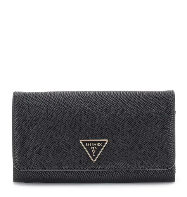 Τσάντα GUESS Noelle xBody Organizer Flap HWZG7879750 Μαύρο