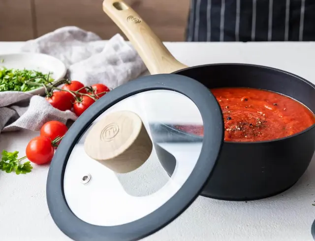 Κατσαρολάκι Natural MasterChef με αντικολλητική επίστρωση και διάμετρο 18cmVRD159102078 2