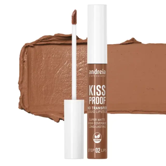 Andreia Κραγιόν Kiss Proof Liquid 06-MILK CHOCOLATE