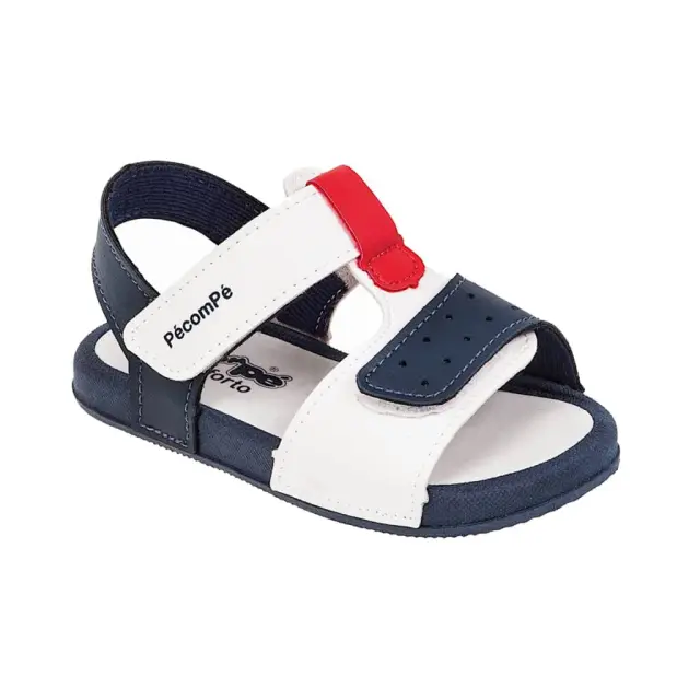 Pe Com Pe Παιδικά Πέδιλα με Σκρατς Navy White