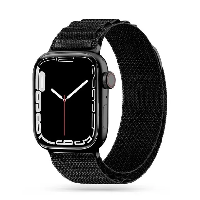 Tech-Protect Nylon Pro Strap Apple Watch 4 / 5 / 6 / 7 / 8 / 9 / SE / Ultra 1 / 2 42/44/45/49mm Black