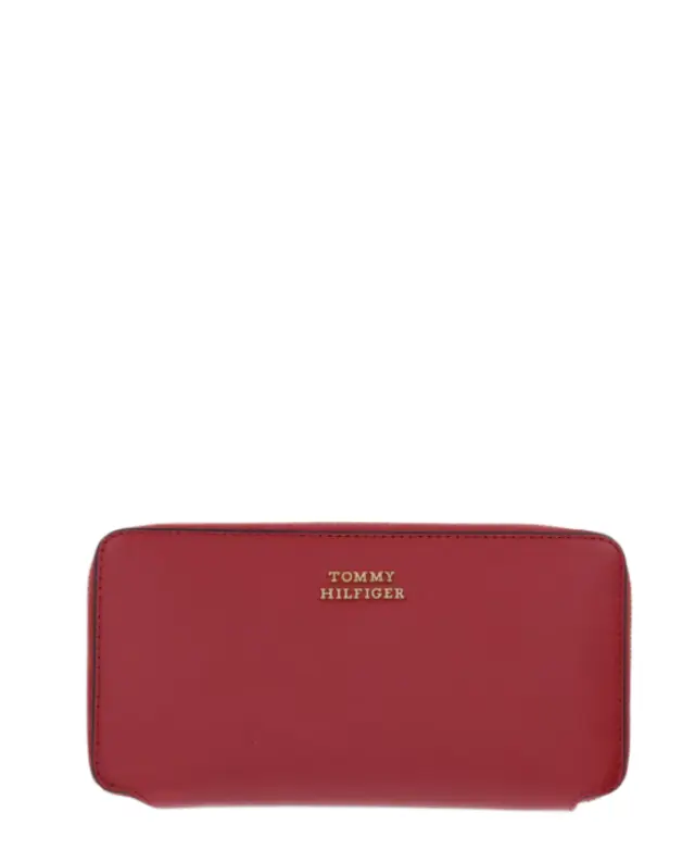 Γυναικείο Δερμάτινο Πορτοφόλι Tommy Hilfiger AW0AW18941-XLI Κόκκινο Κόκκινο - One Size