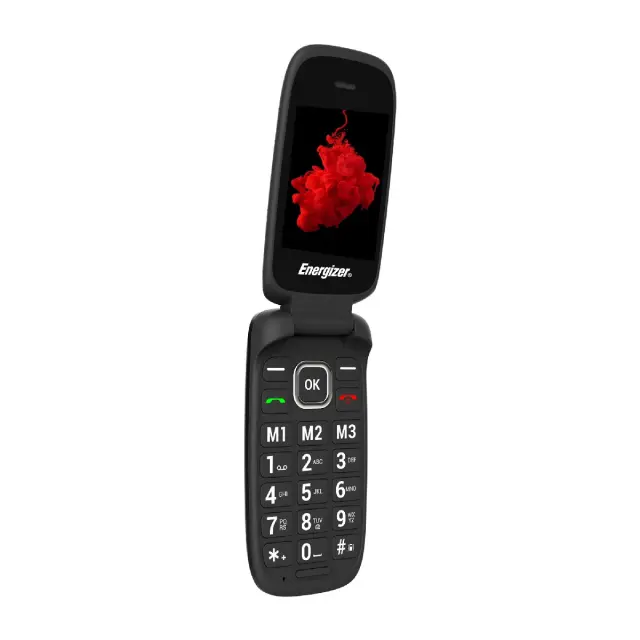 Energizer Classic E20+ 32MB/2GB Dual Sim 2G 2.4" 1000mAh Μαύρο με Φορτιστή 3