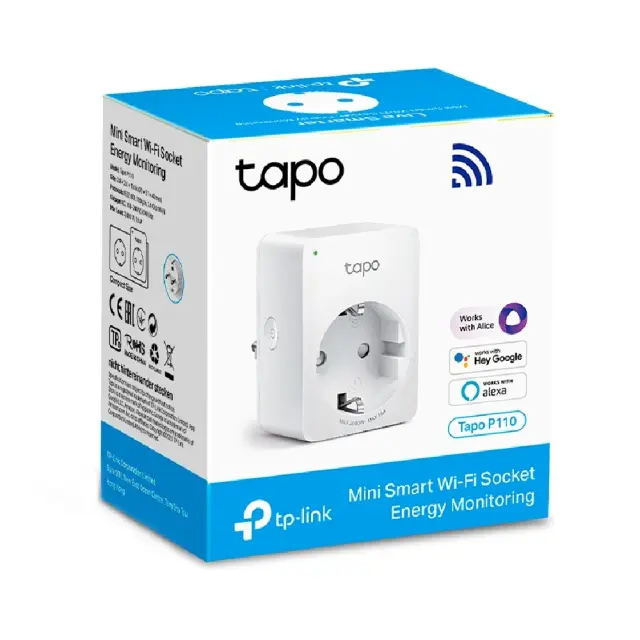 Mini Smart Wi-Fi Socket Energy Monitoring Tp-Link Tapo P110 2-Pack (TAPO P110-2 v1.0) 3