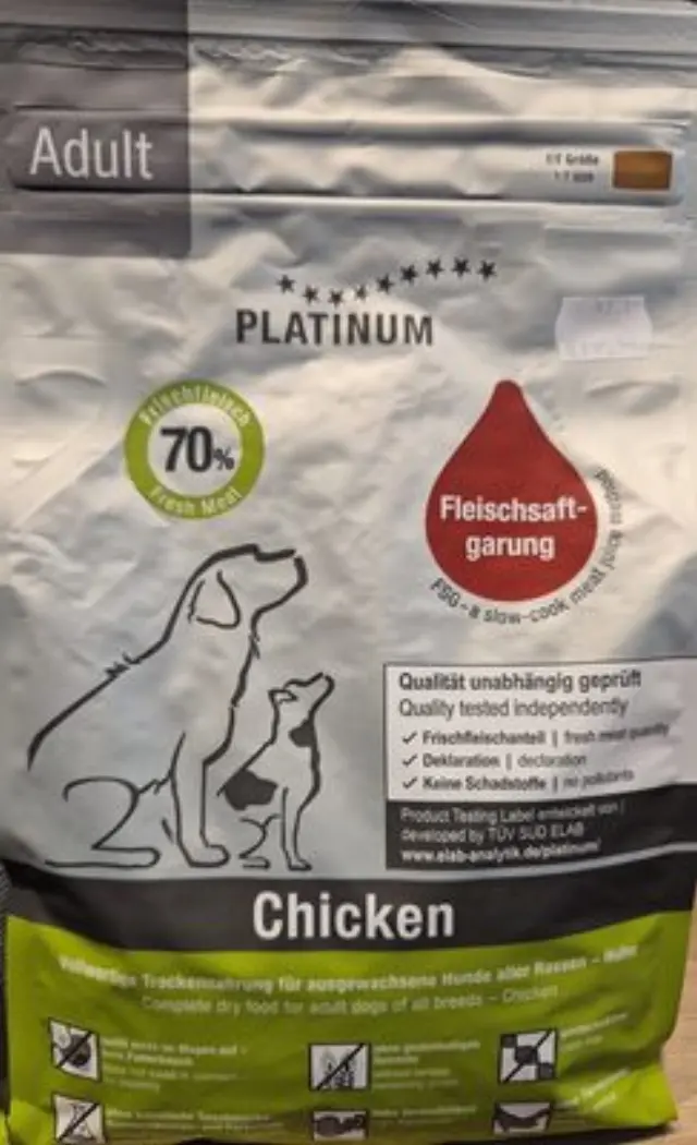 Platinum Adult Chicken Μαγειρευτή Ξηρά Τροφή 5Kg Μονόχρωμο