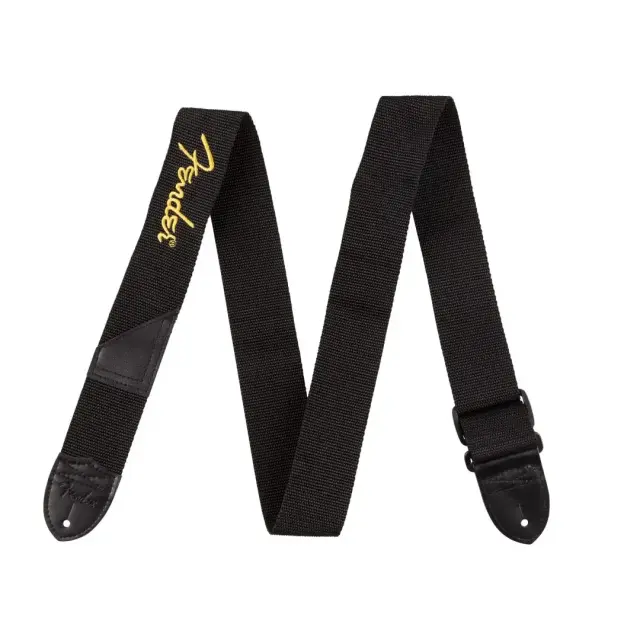 Fender 2" Logo YW Ζώνη Κιθάρας/ Μπάσου Μαύρη